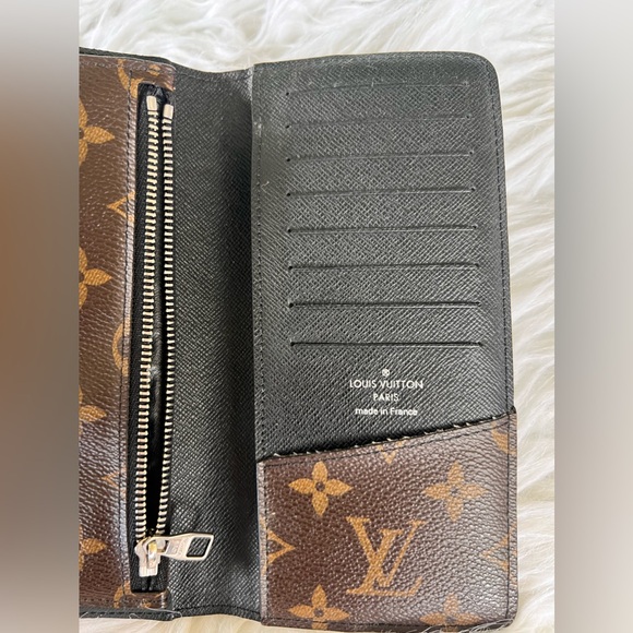 RARE Louis Vuitton Brazza Macassar Bi-Fold Wallet - Picture 3 of 8